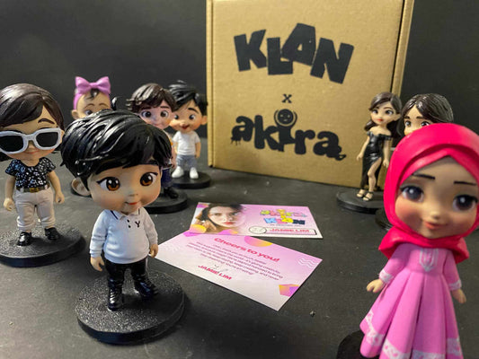 Akira x Klan 3D Custom Toy