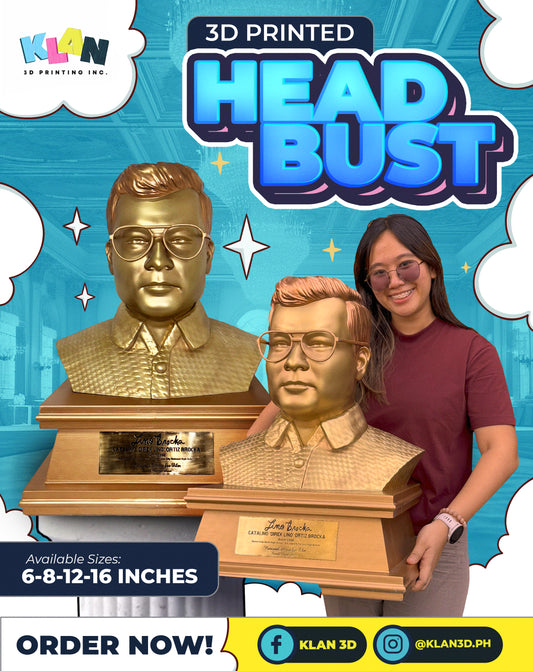 24 Inches 3D customize Headbust