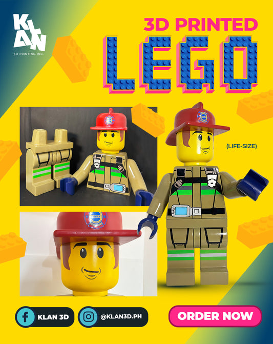 🧱 CUSTOM LEGO-STYLE FIGURE — 24-INCH LIFE-SIZE ICON! “Block by block. Built to represent YOU.”